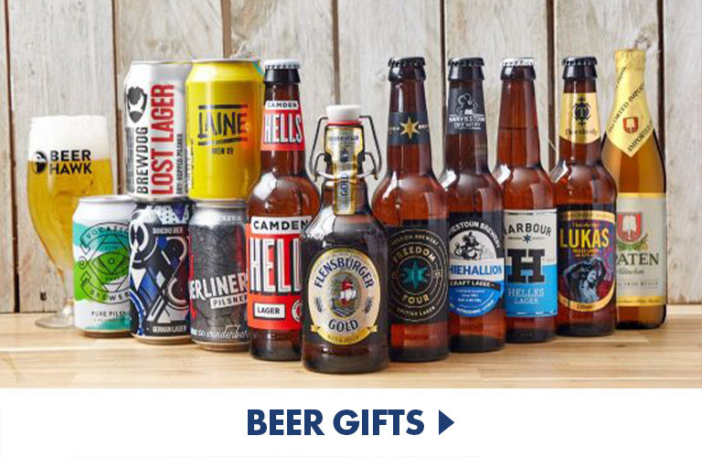 All different beer gifts, from cider and beer making kits to beer glasses and more