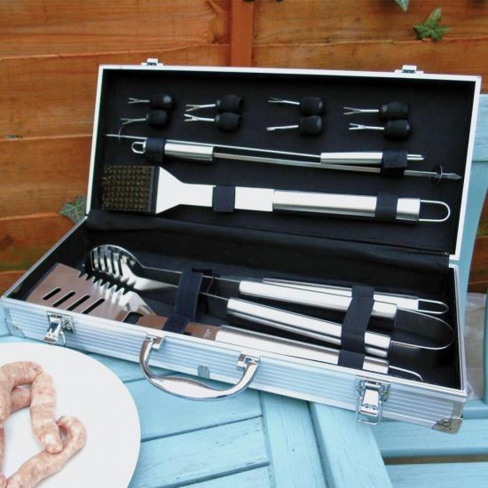 78781 - BBQ Tool Set grey background