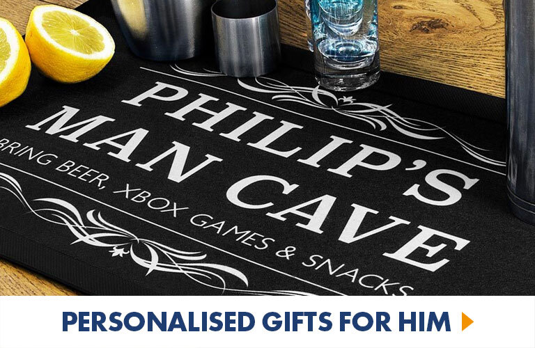 Great Personalised Drinking, Gardening and Traditional Gifts for Him